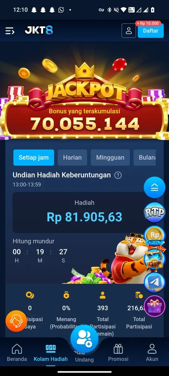 Screenshot JKT8 APK