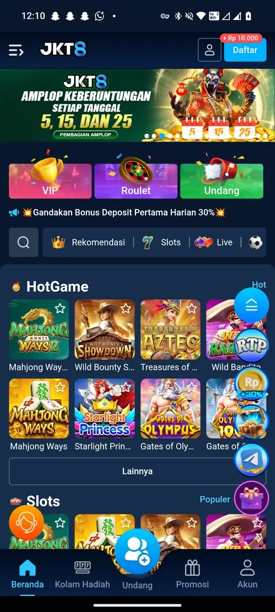 Screenshot JKT8 APK