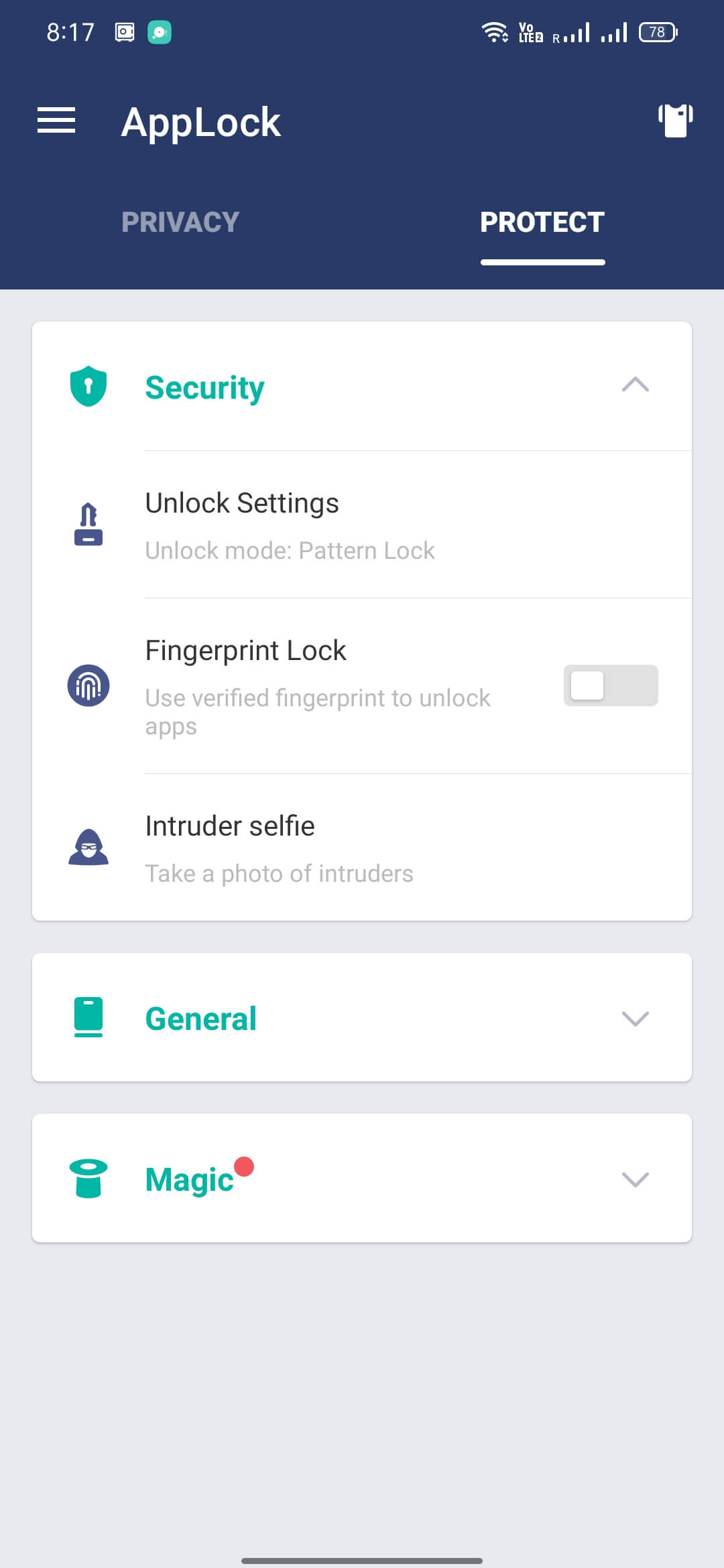 Screenshot AppLock APK v3.5.3cn untuk Proteksi Privasi Android