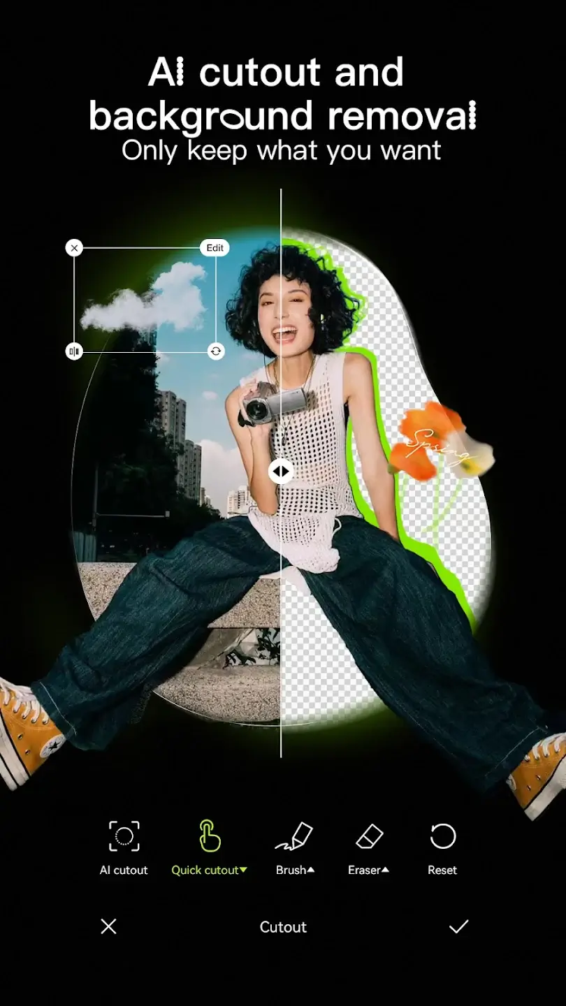 Screenshot Hypic APK v8.6.0 untuk Edit Foto AI di Android
