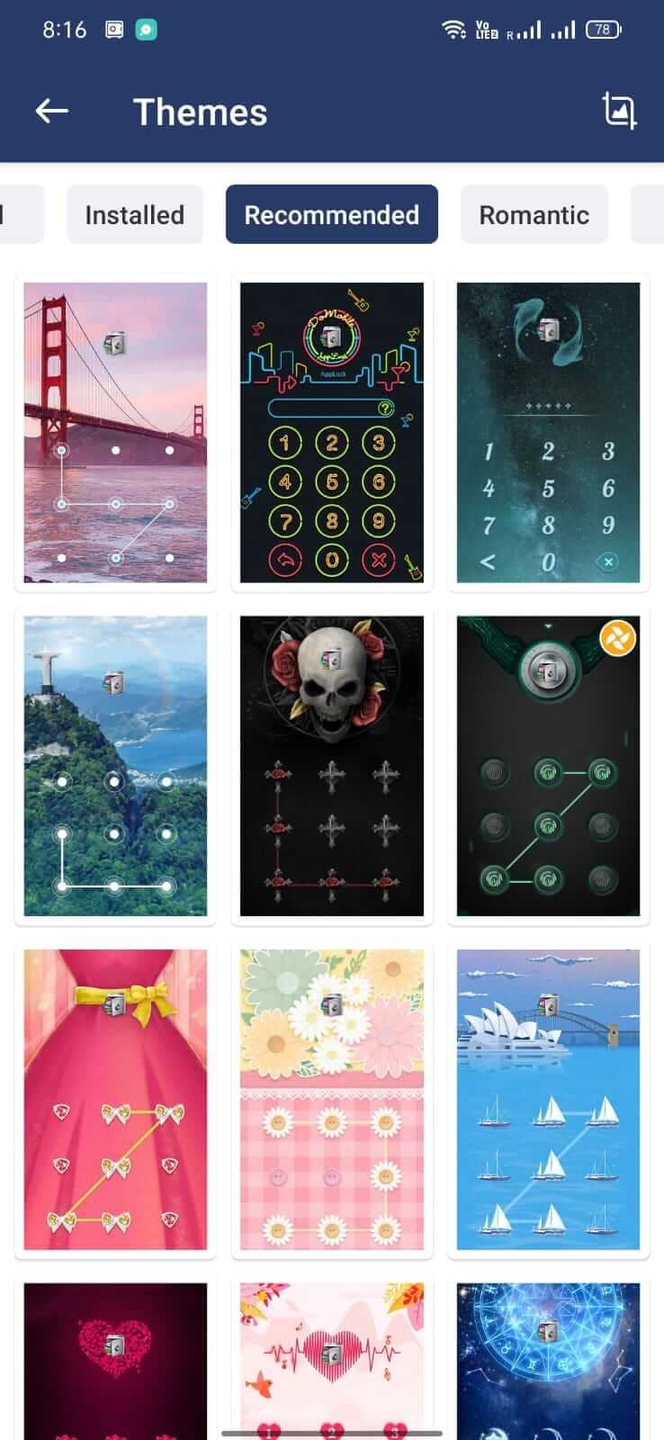 Screenshot AppLock APK v3.5.3cn untuk Proteksi Privasi Android