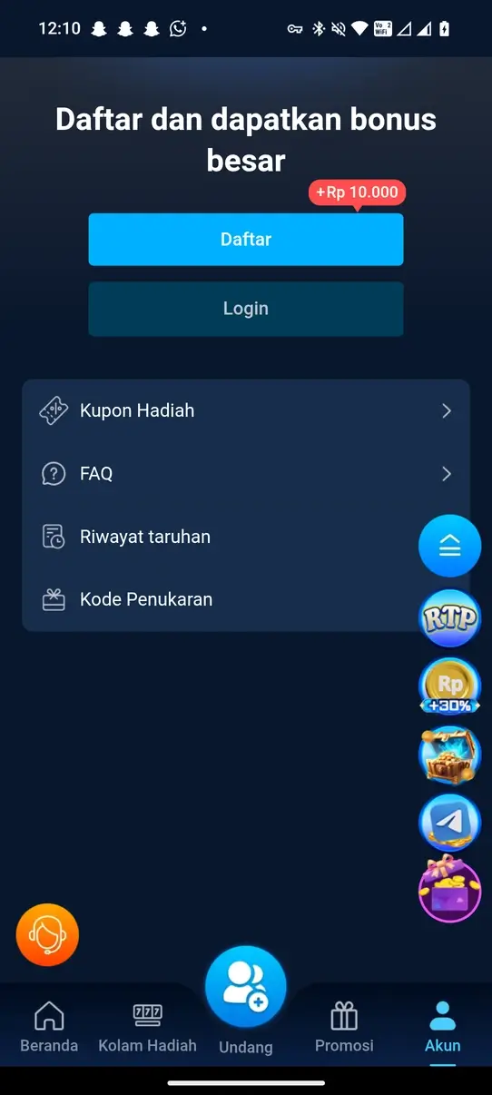 Screenshot JKT8 APK