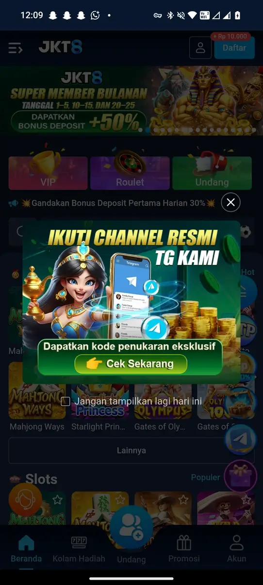 Screenshot JKT8 APK