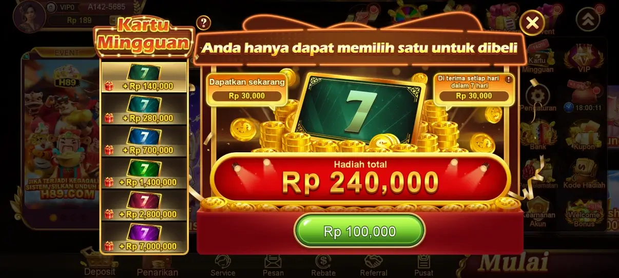 Screenshot H89 APK v2.1.6 untuk Android