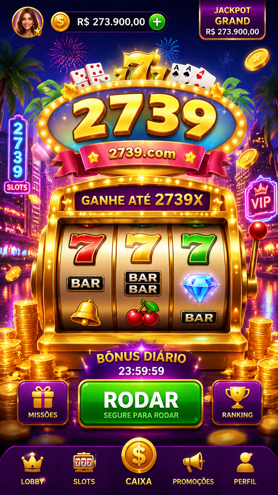 Screenshot 2739 APK 6.4.1: Slot Seru dengan Visual Modern