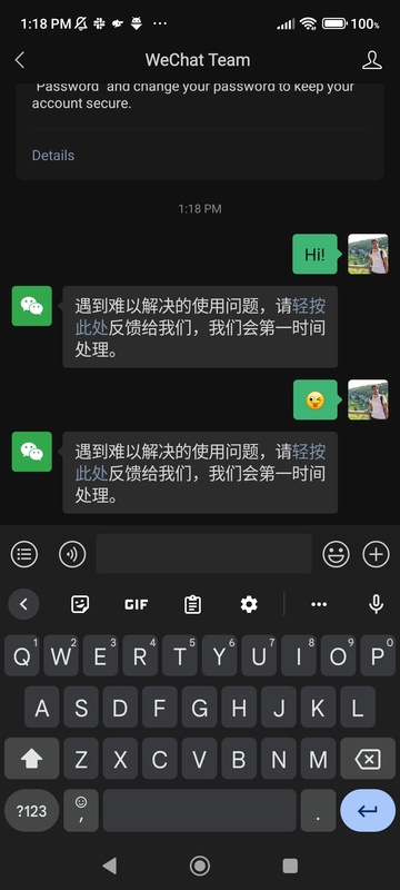 Screenshot WeChat APK (v8.0.71) untuk Android