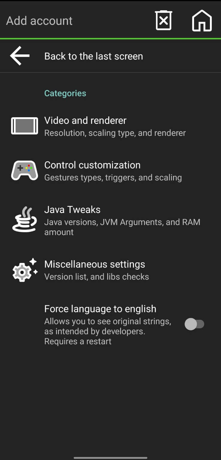 Screenshot PojavLauncher APK: Main Minecraft Java di Android