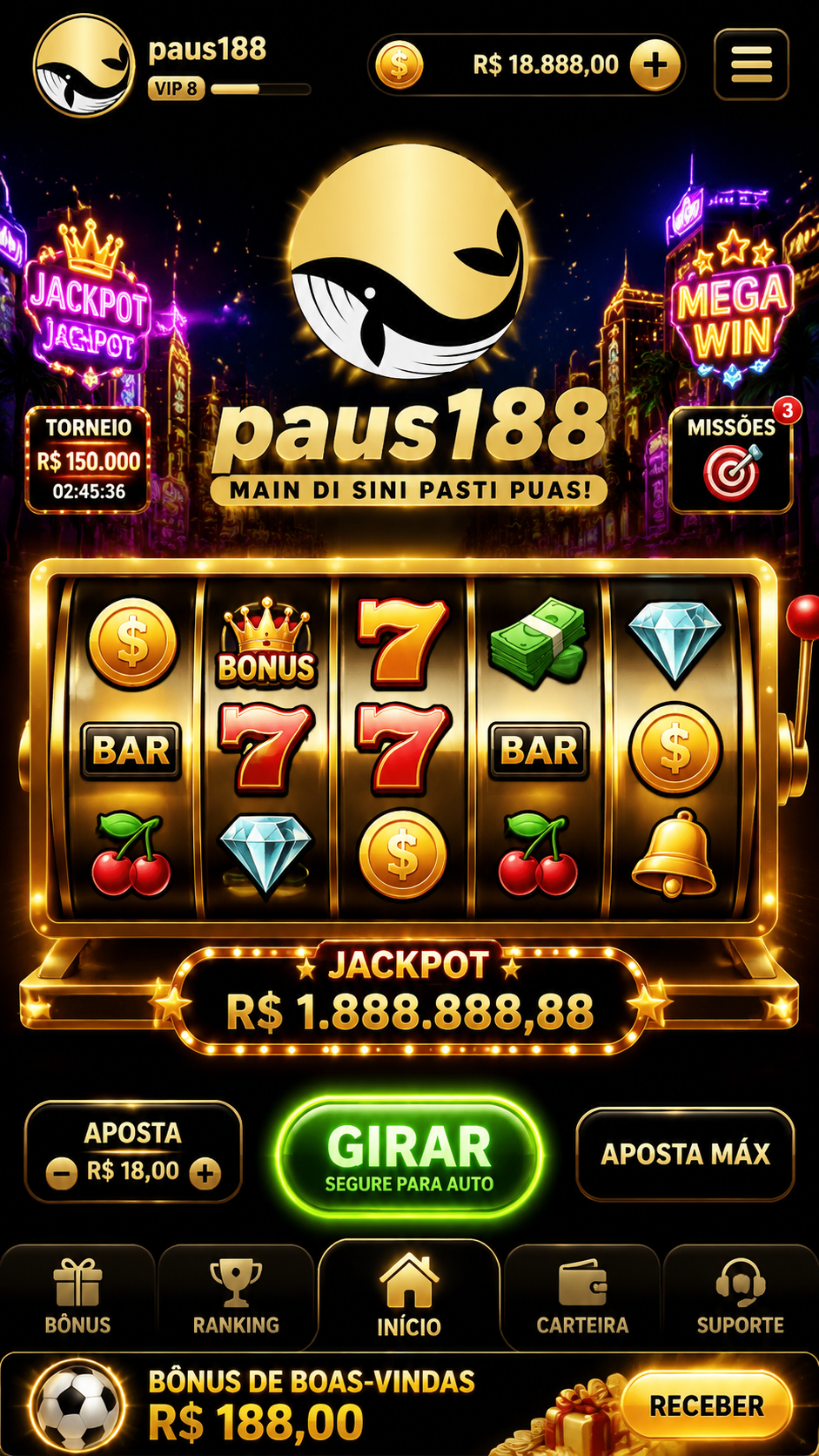 Screenshot paus188 APK 7.2.3