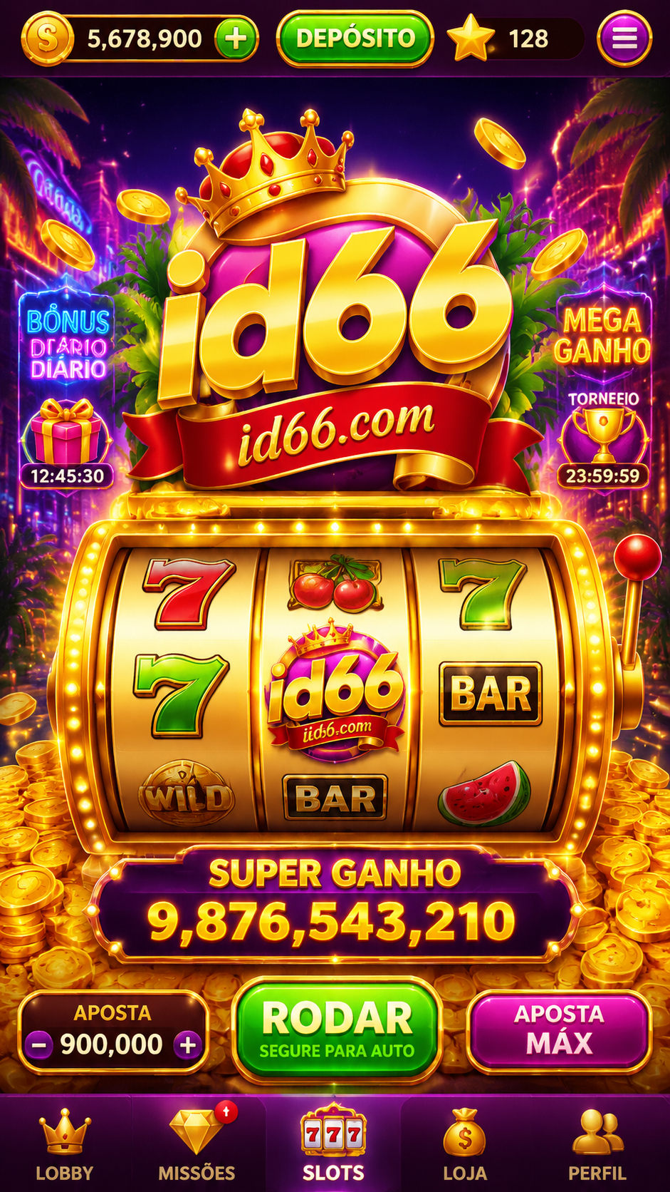 Screenshot id66 APK Game Slot Online Seru dan Cepat