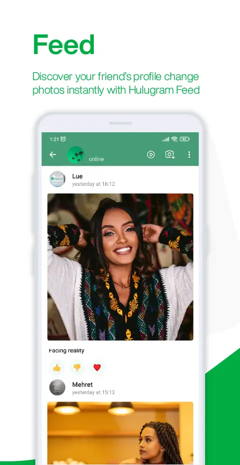 Screenshot Hulugram Messenger APK v7.8.6H-12.1.1T