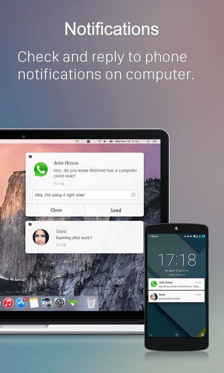 Screenshot AirDroid APK 4.3.7.1