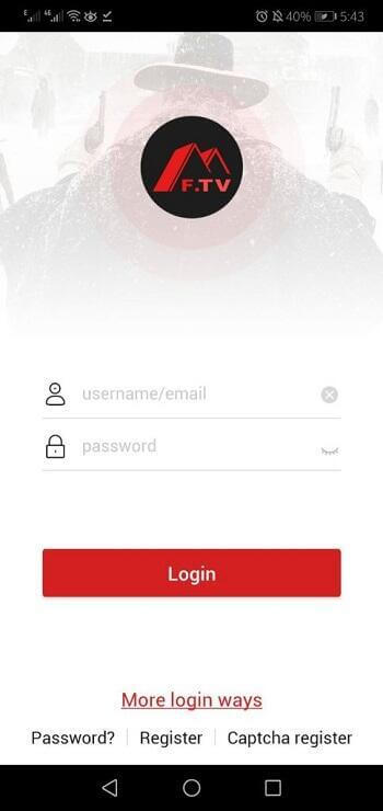 Screenshot F.Tv APK untuk Android: Streaming Live TV dan Video On-Demand