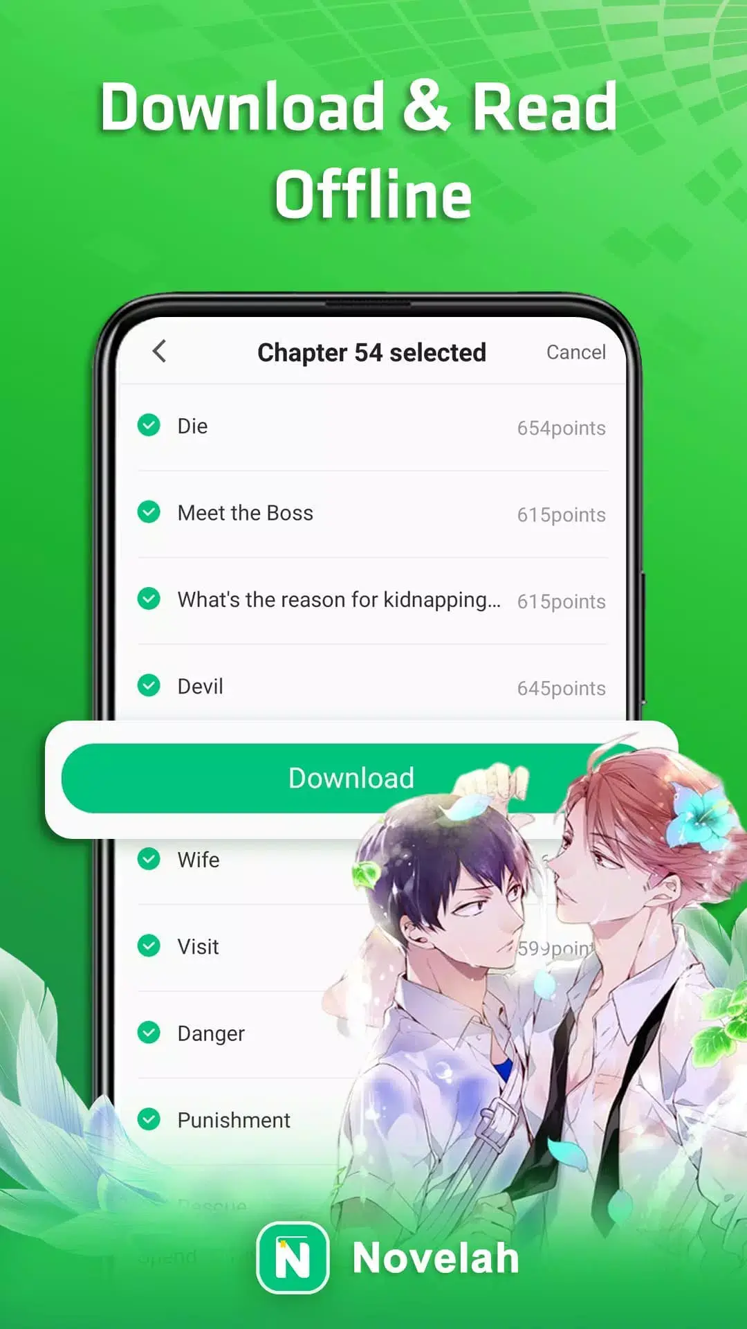 Screenshot Novelah APK