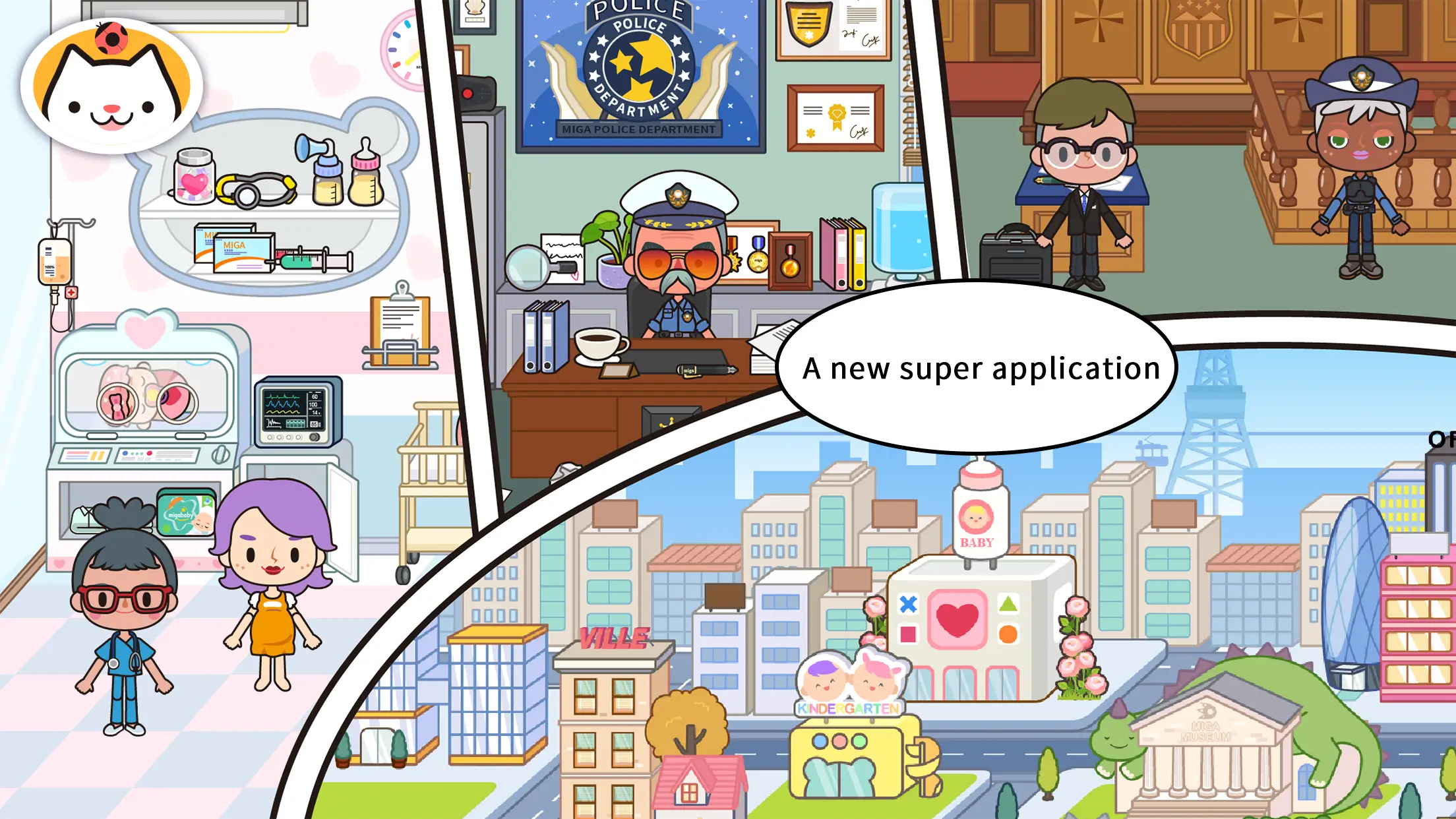 Screenshot Miga Town My World APK