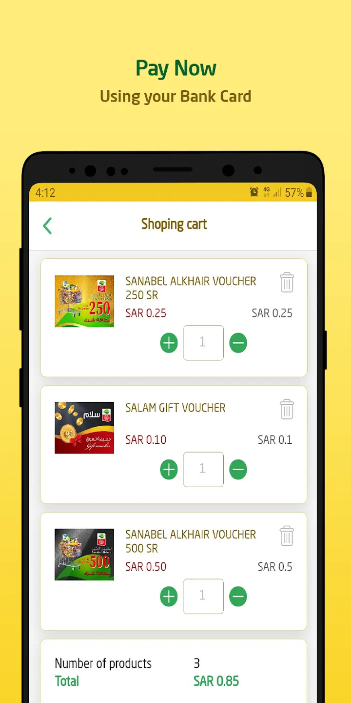 Screenshot IKTISSAB APK v5.1.7 untuk Belanja dan Program Loyalti