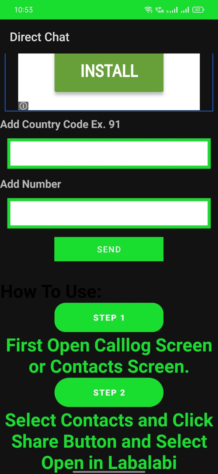 Screenshot Labalabi for WhatsApp APK (Android)
