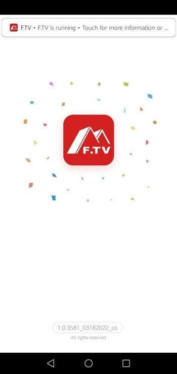 Screenshot F.Tv APK untuk Android: Streaming Live TV dan Video On-Demand