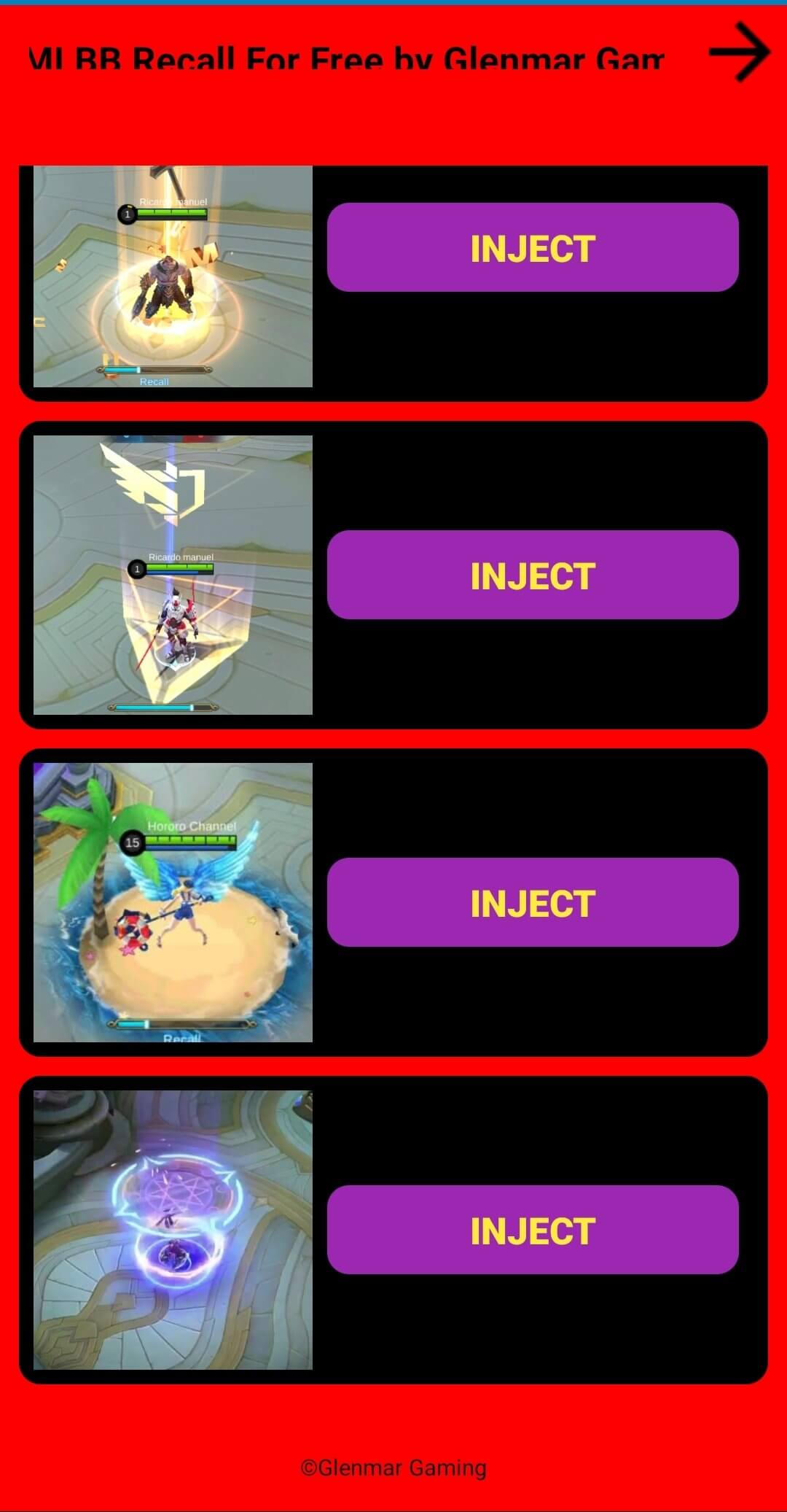 Screenshot Recall Injector APK v5.4