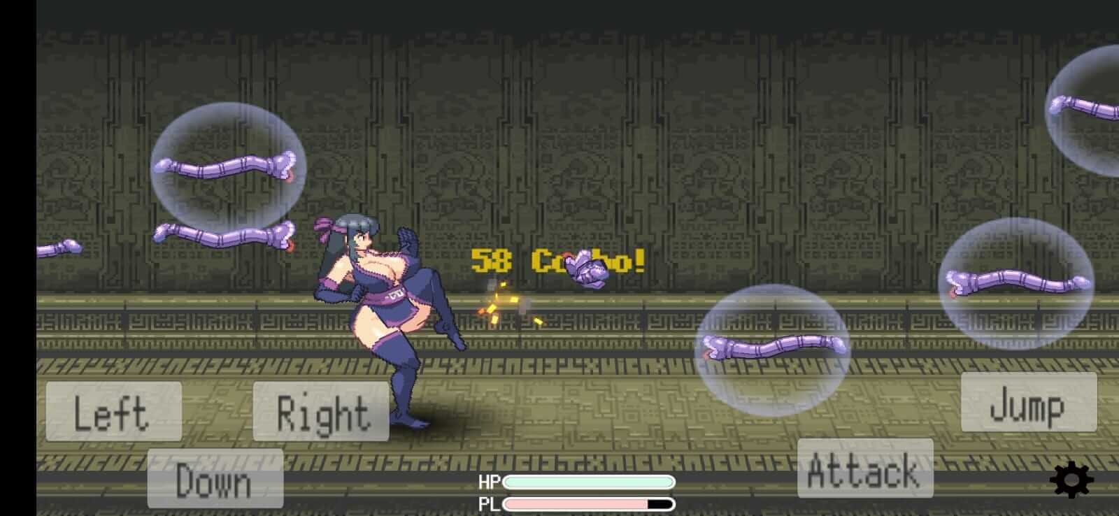 Screenshot Shinobi Girl Mini APK v1.1