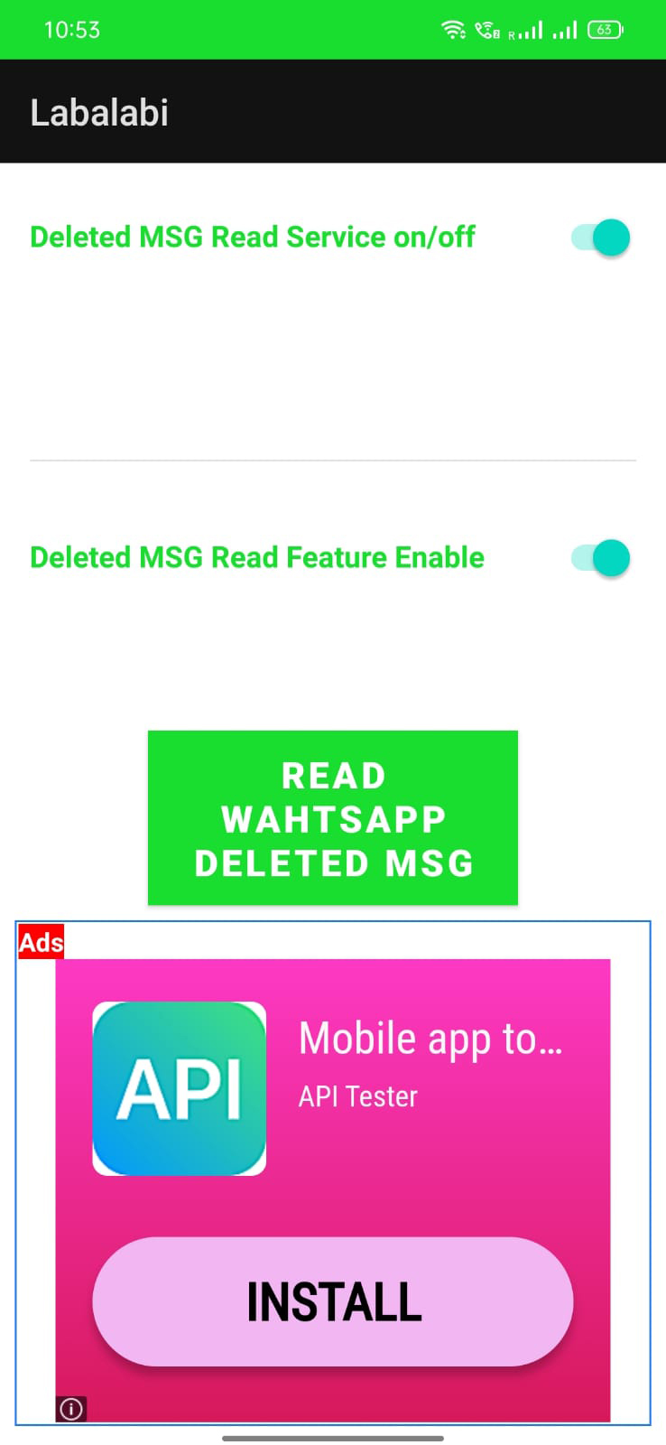 Screenshot Labalabi for WhatsApp APK (Android)