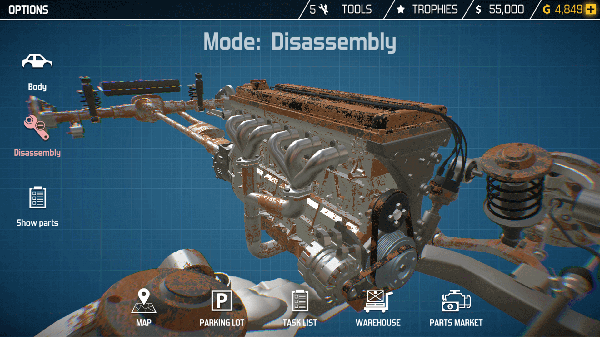 Screenshot Car Mechanic Simulator 21 APK
