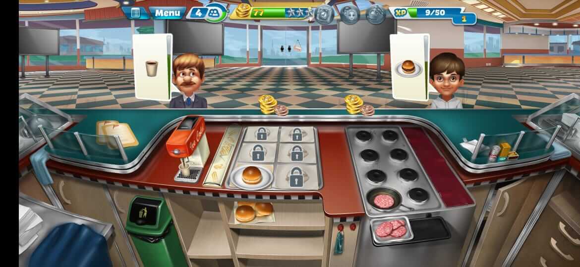 Screenshot Cooking Fever APK