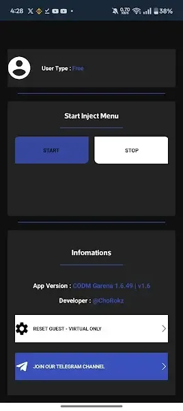 Screenshot Chorok Injector APK Download Versi 1.6.50