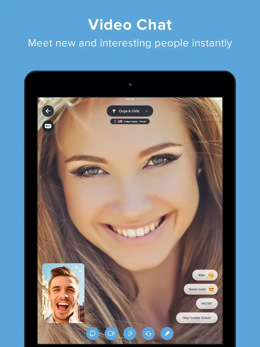 Screenshot Chatrandom APK (Live Cam Video Chat)