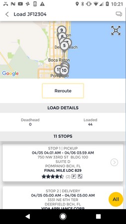 Screenshot J.B. Hunt DRIVE APK
