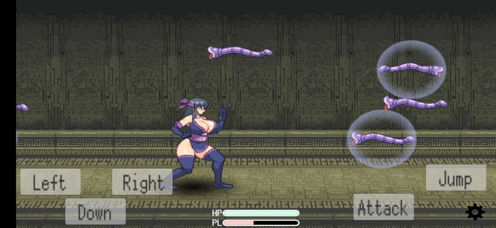Screenshot Shinobi Girl Mini APK v1.1