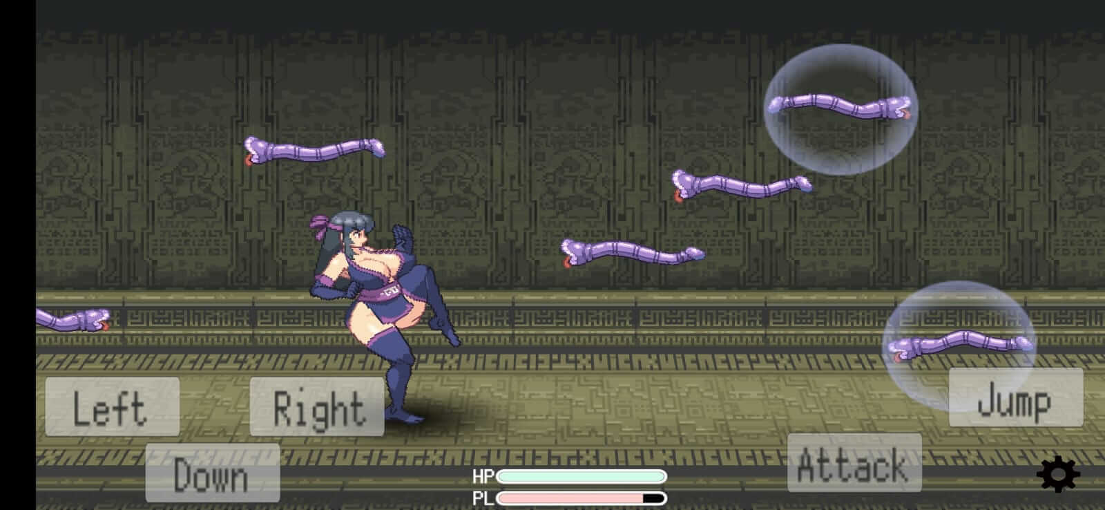 Screenshot Shinobi Girl Mini APK v1.1