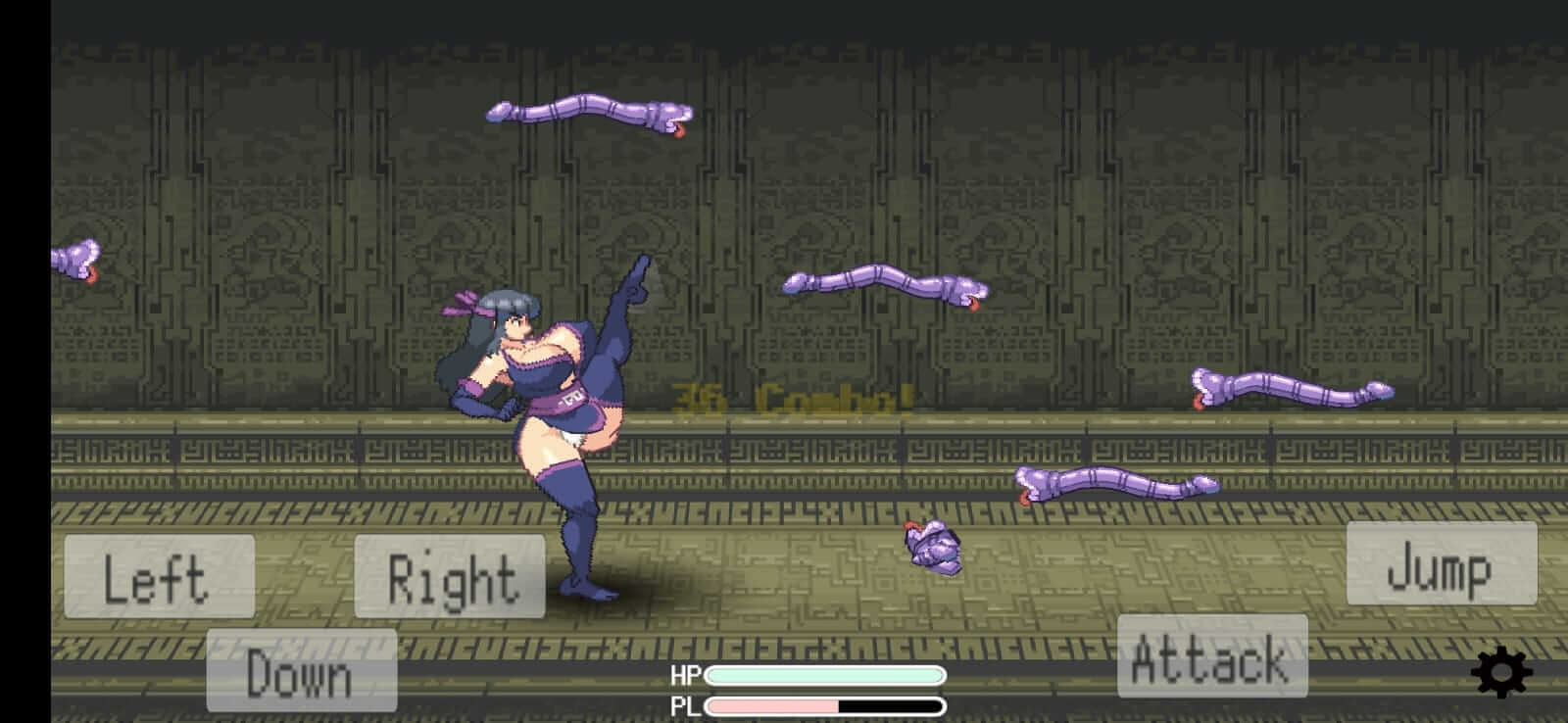 Screenshot Shinobi Girl Mini APK v1.1