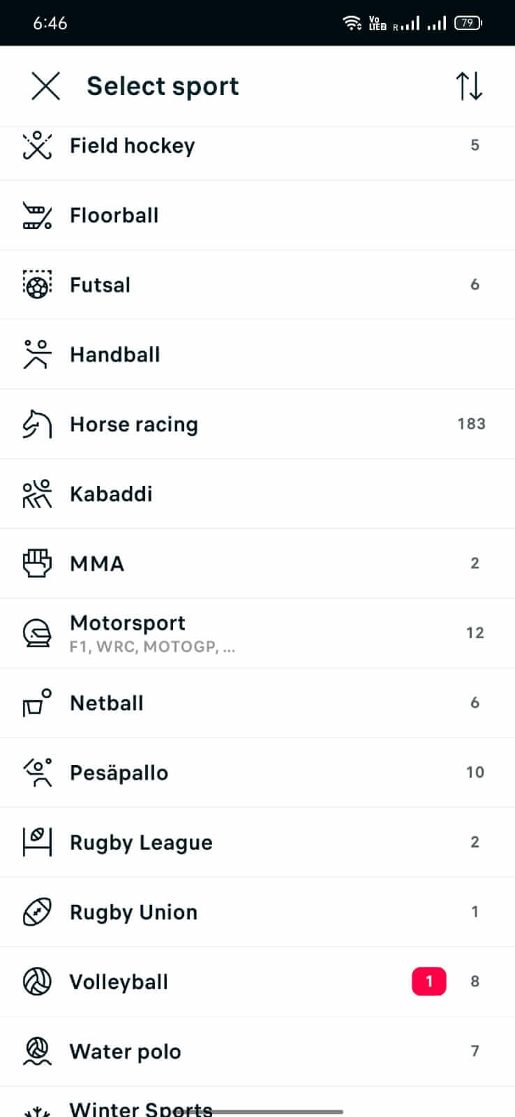 Screenshot FlashScore APK v26.4.4