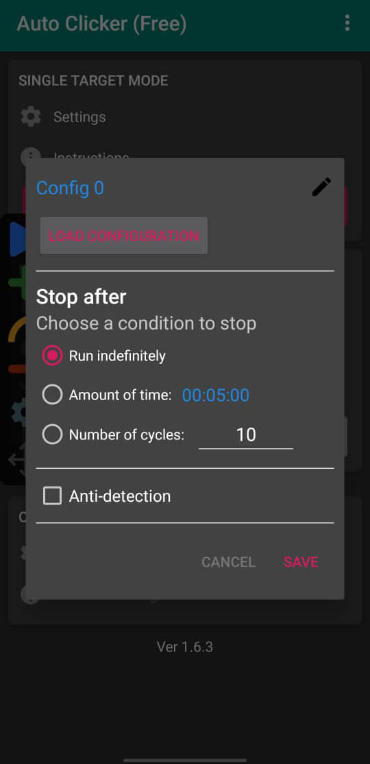 Screenshot Auto Clicker APK v2.3.0 untuk Android