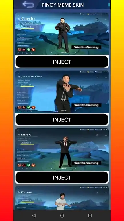 Screenshot Warlito Tools APK v1.33
