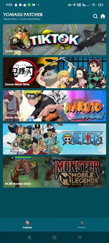 Screenshot Yomasu Patcher APK