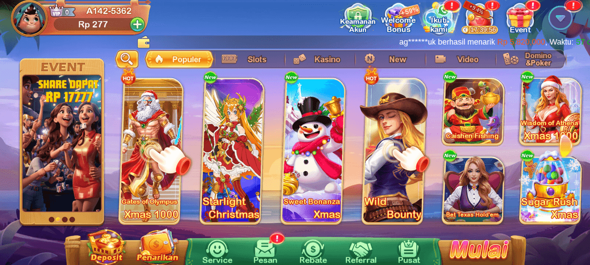 Screenshot IDA777 APK Versi 10.2 untuk Android