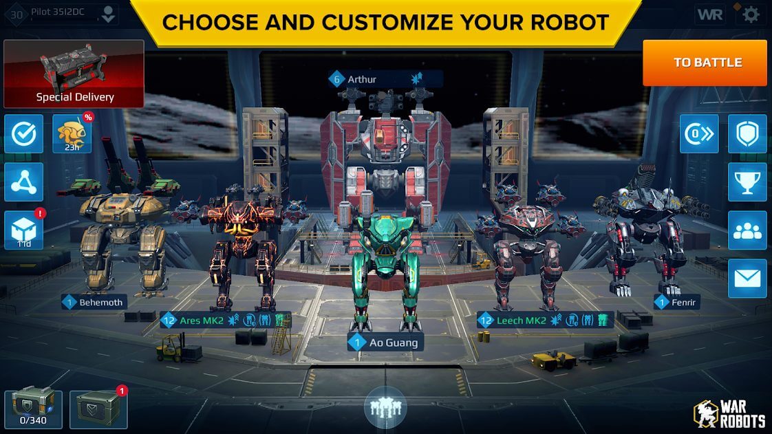 Screenshot War Robots APK