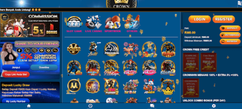 Screenshot iJaya88 APK: Game Casino Online dengan Pilihan Mode yang Lengkap