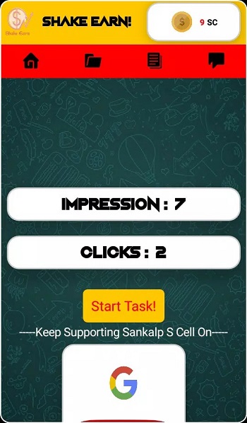 Screenshot Shake Earn APK