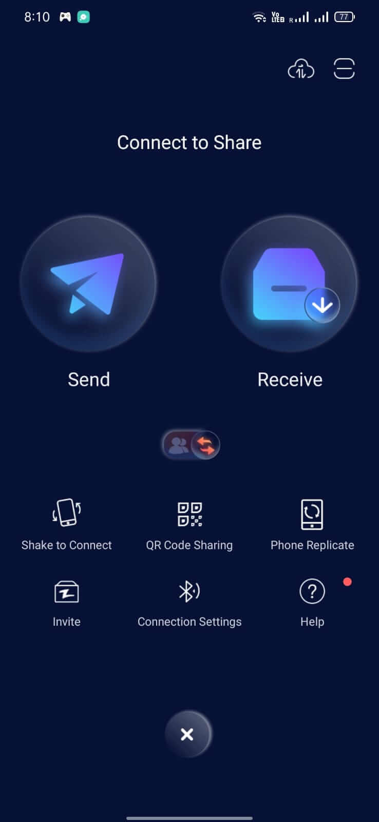 Screenshot Zapya APK 7.0.3