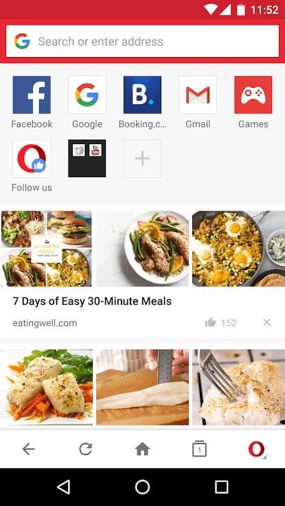 Screenshot Opera Mini APK v99.1.2254.455 Download untuk Android