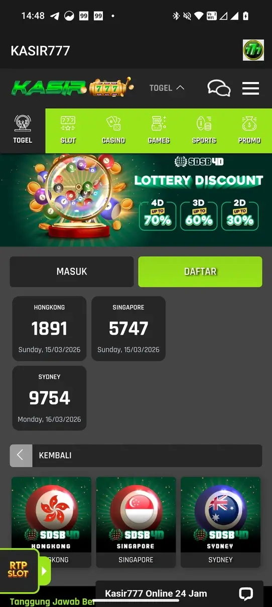 Screenshot Kasir777 APK