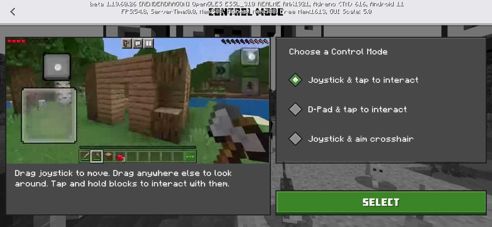 Screenshot Minecraft Bedrock Edition APK v1.26.30.21