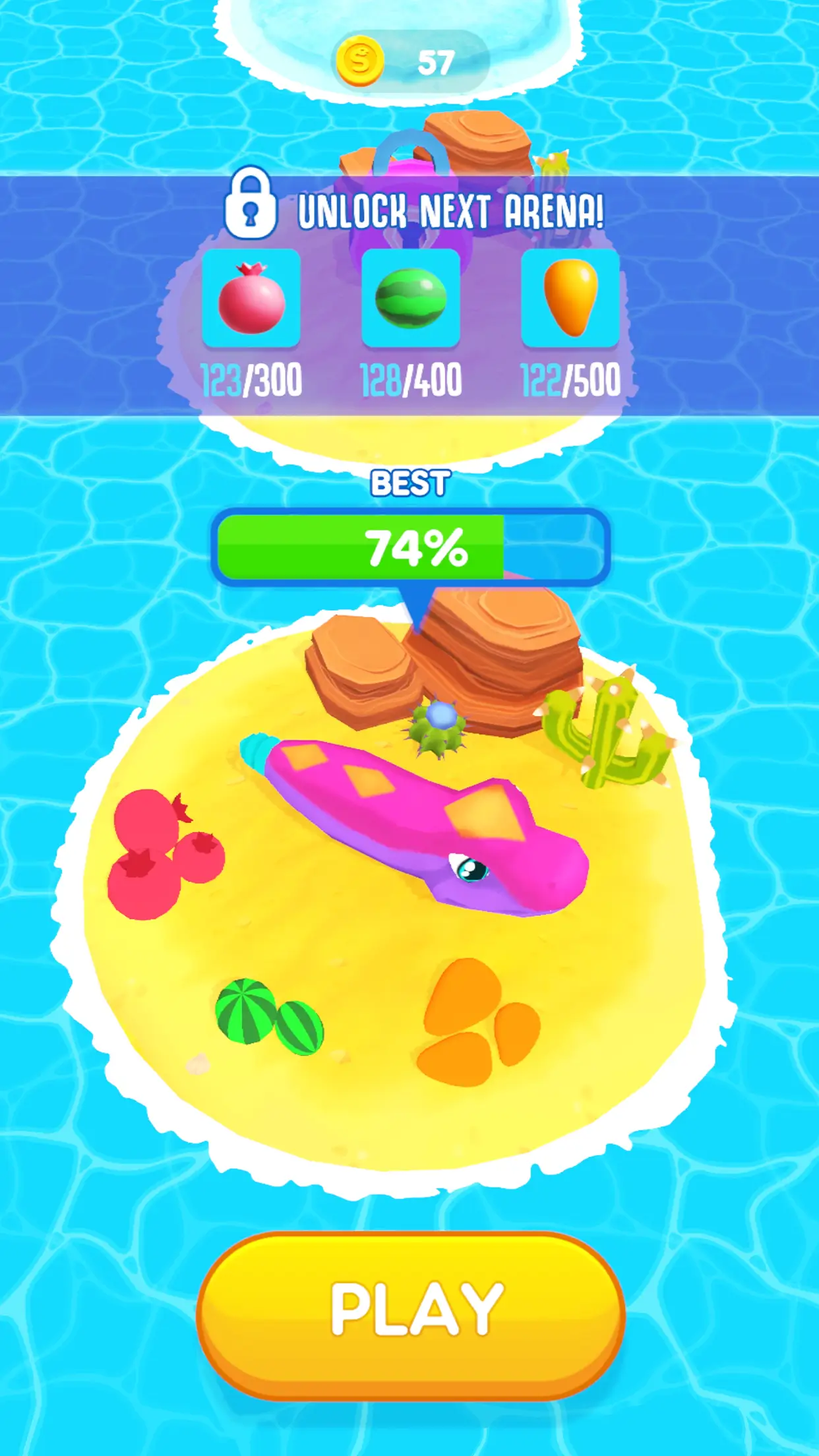 Screenshot Snake Arena 3D APK