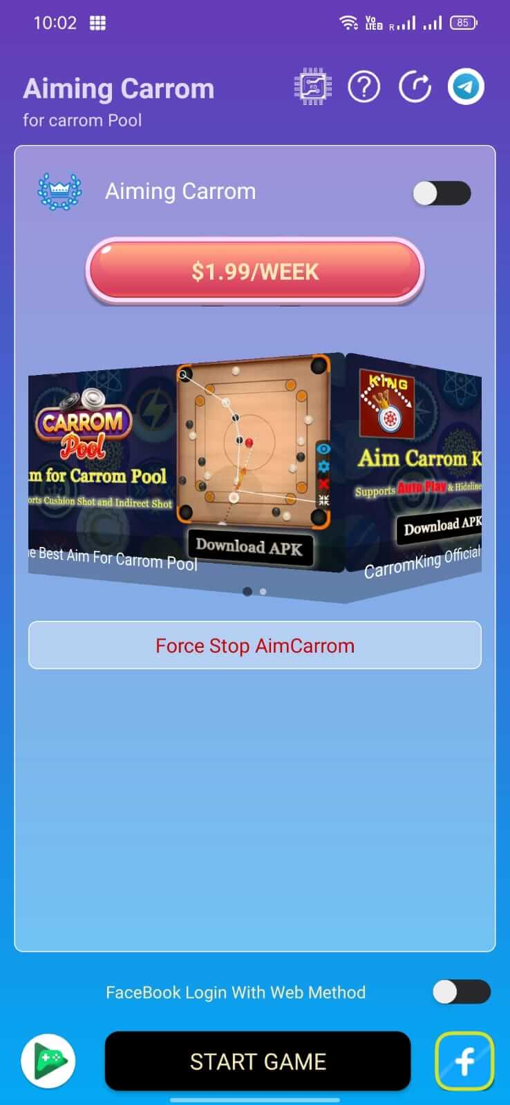 Screenshot Aim Carrom APK v2.8.4