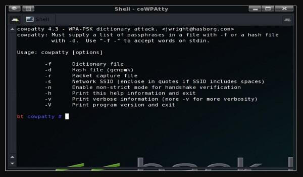 Screenshot coWPAtty APK v4.8 untuk Android