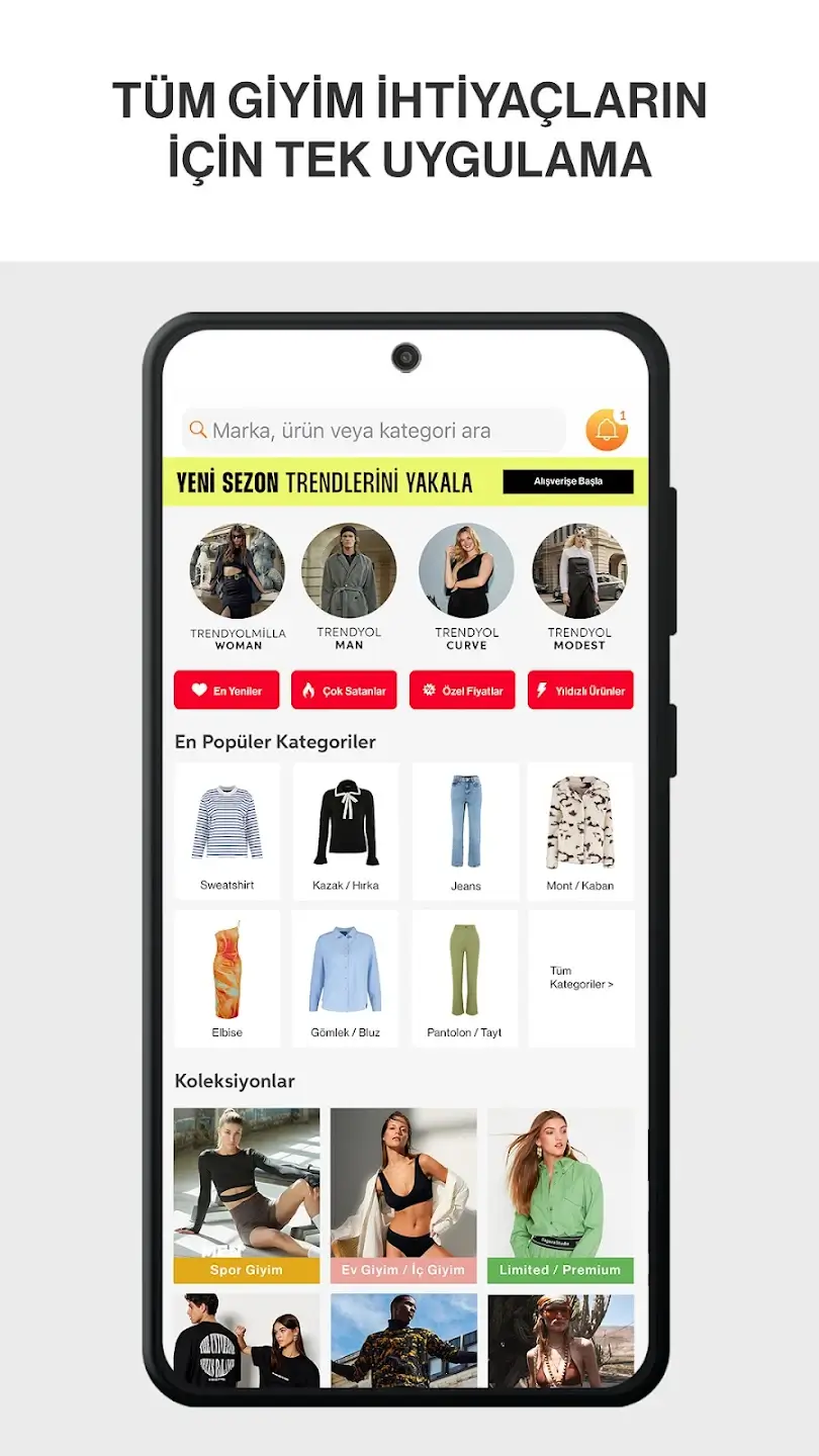 Screenshot Trendyolmilla APK - Belanja Fashion Online di Android