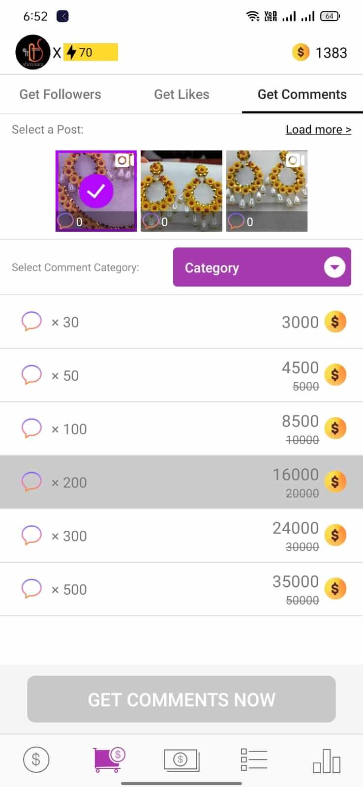 Screenshot GetInsta APK v3.3.0 untuk Android