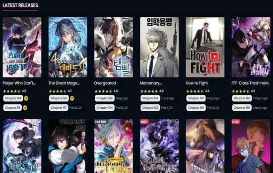 Screenshot Toonily APK v3.6 untuk Baca Manhwa di Android